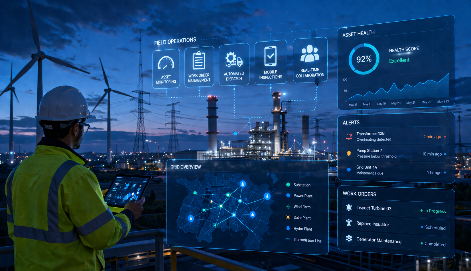 SOLASTRA AI transforms real-world operations into intelligent, data-driven systems.
